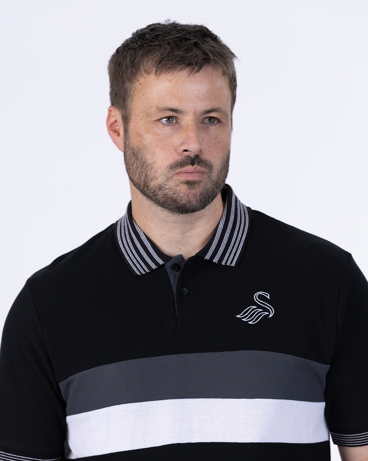 Marina Polo - Black/Charcoal