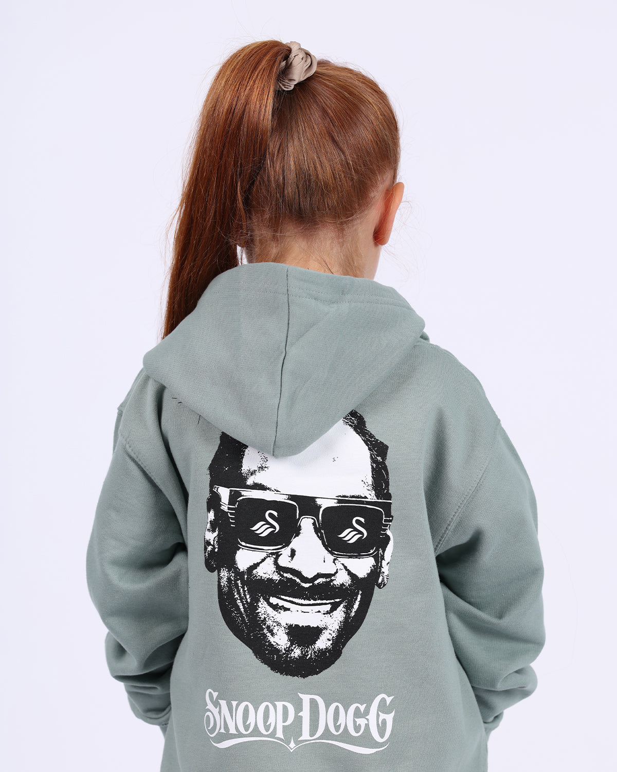 Junior Snoop Dogg x Swans Shades Hoodie - Dusty Green