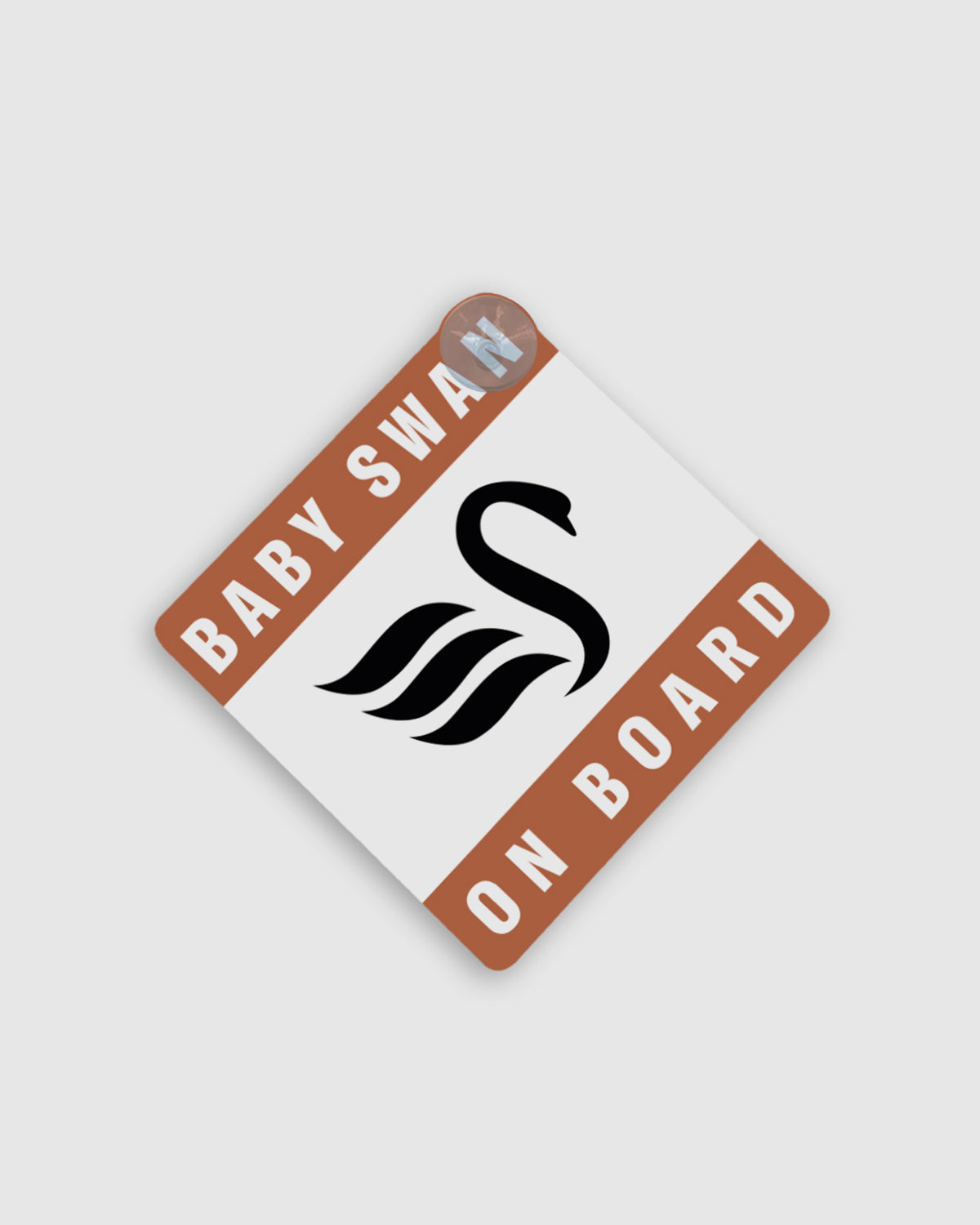 Baby Swan On Board Sign
