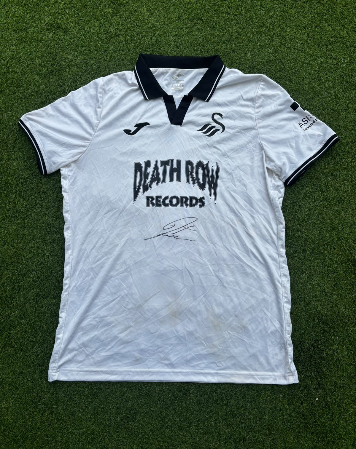 Match-worn Signed Death Row Pre-Season Shirt - Fulton 4