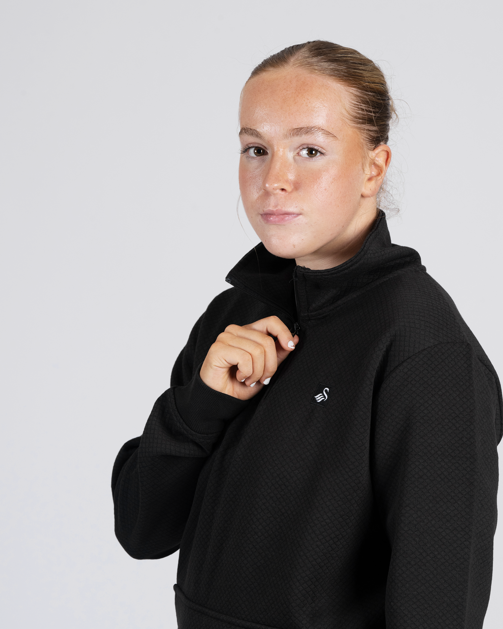 Adult Woodlake 1/4 Zip - Black