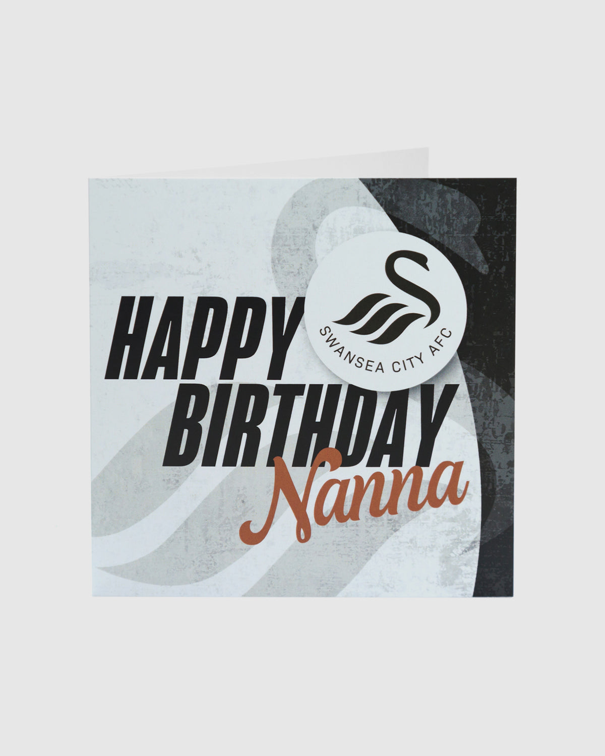 Swans Happy Birthday Nanna Card