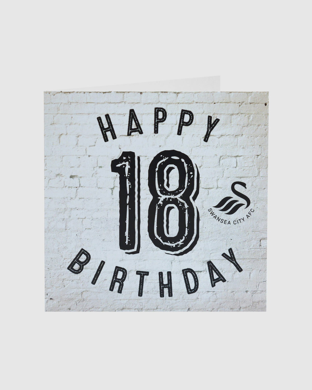 Swans Happy 18th Birthday Card