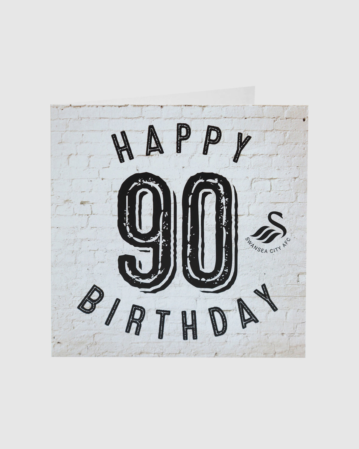 Swans Happy 90th Birthday Card