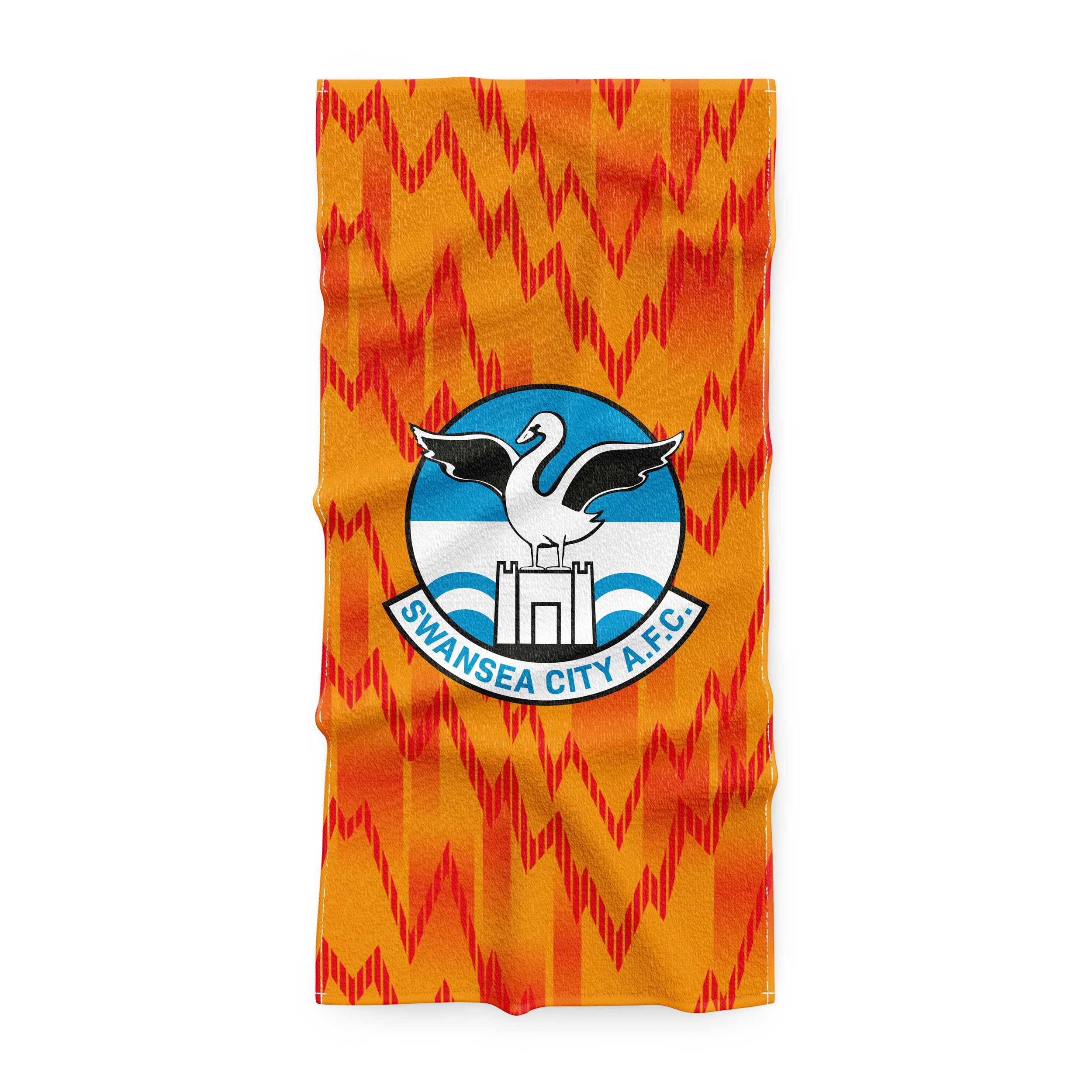 Retro Beach Towel - Orange