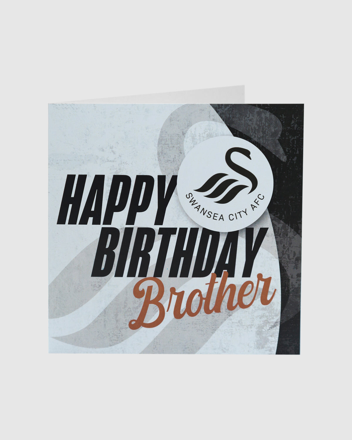 Swans Happy Birthday Brother Card
