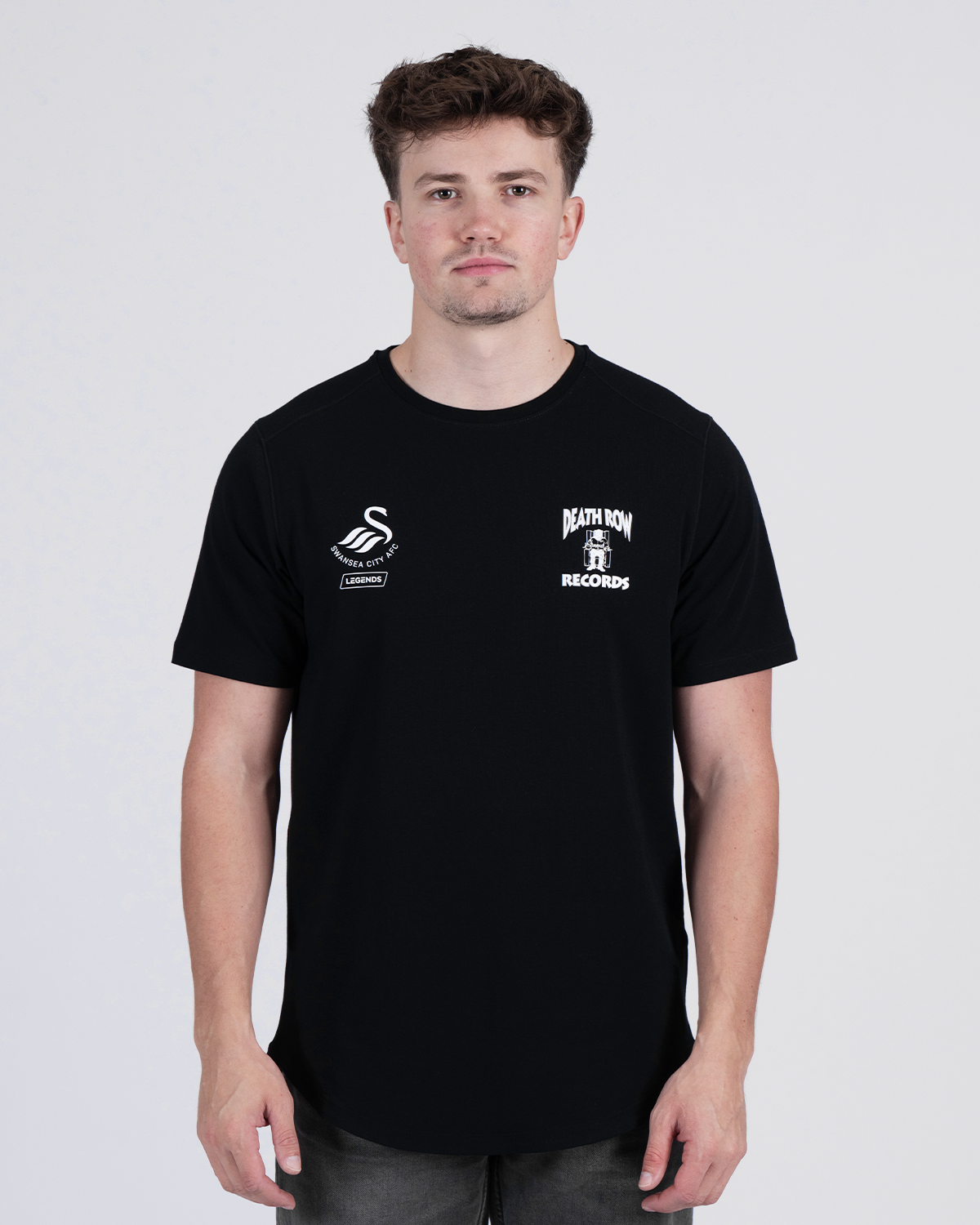 Swansea City AFC - Legends x Death Row T-Shirt - Black