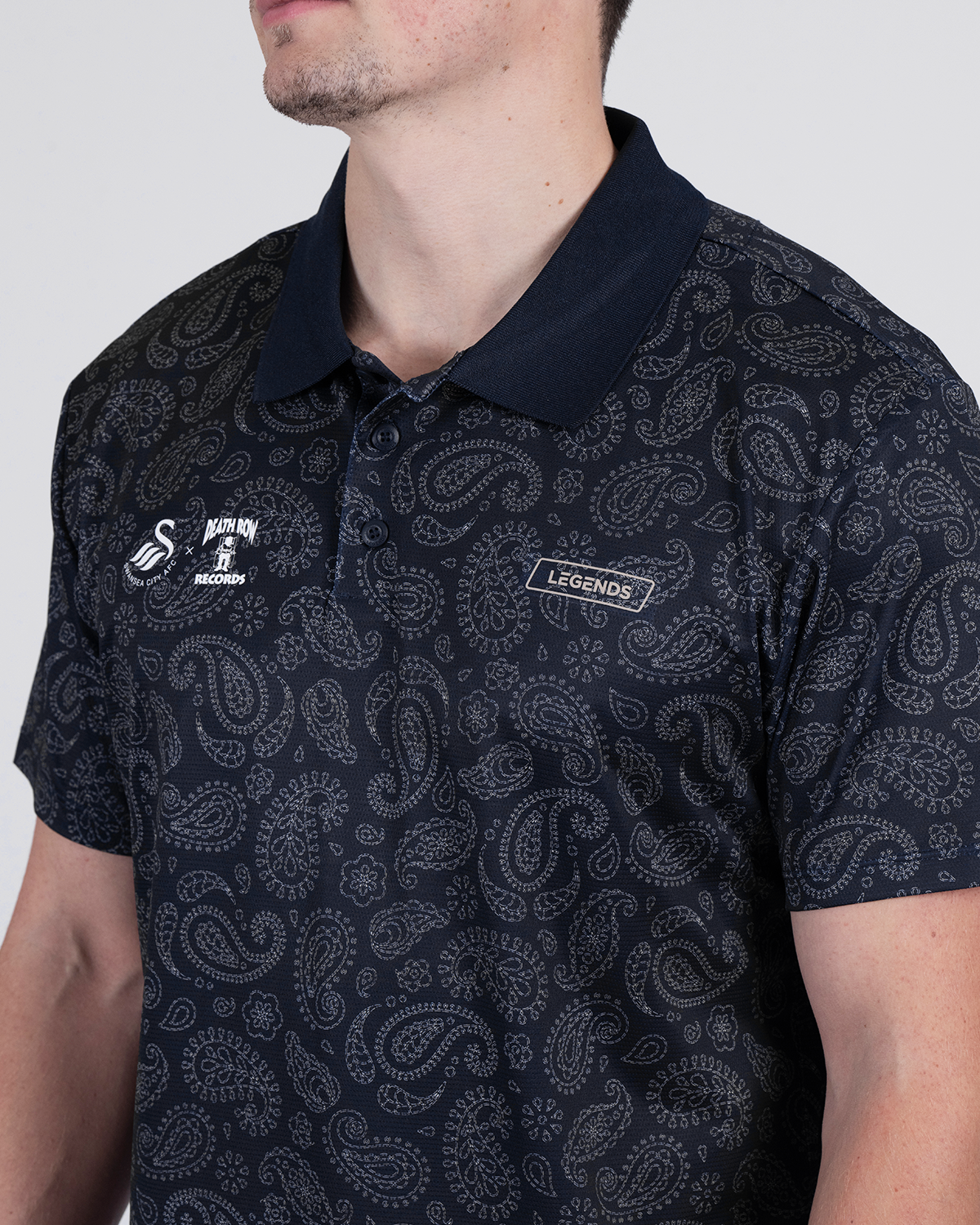 Legends x Death Row Paisley Polo