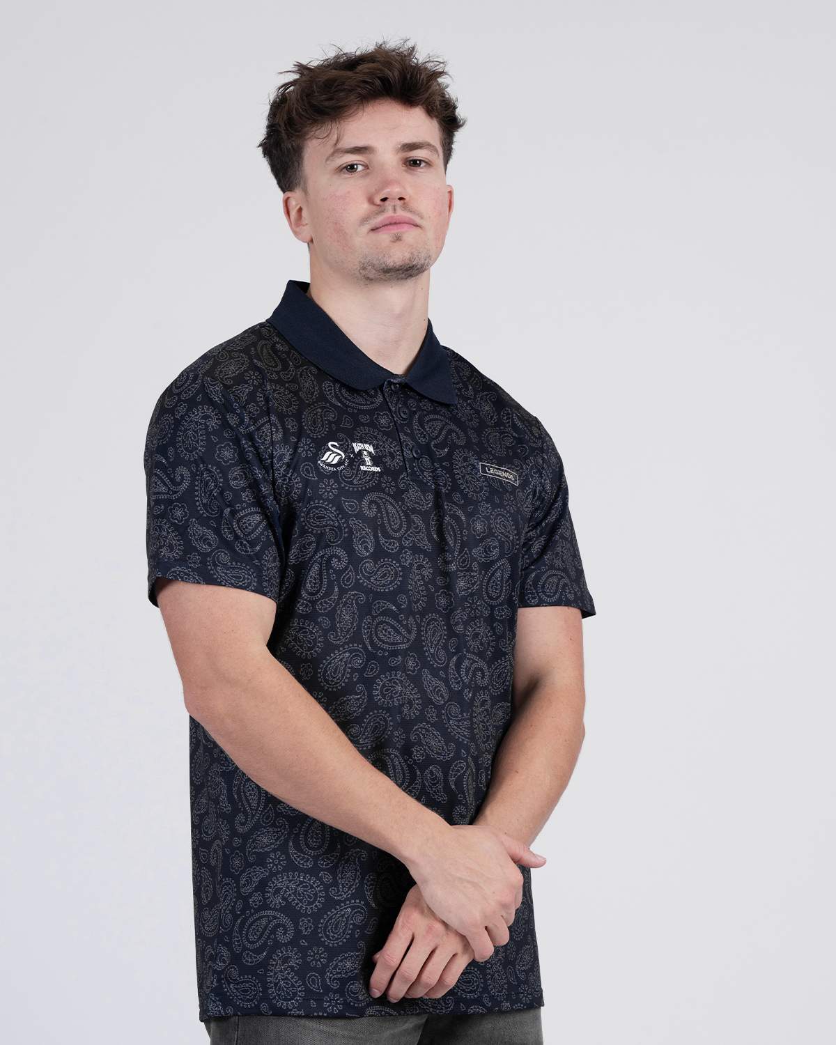 Legends x Death Row Paisley Polo