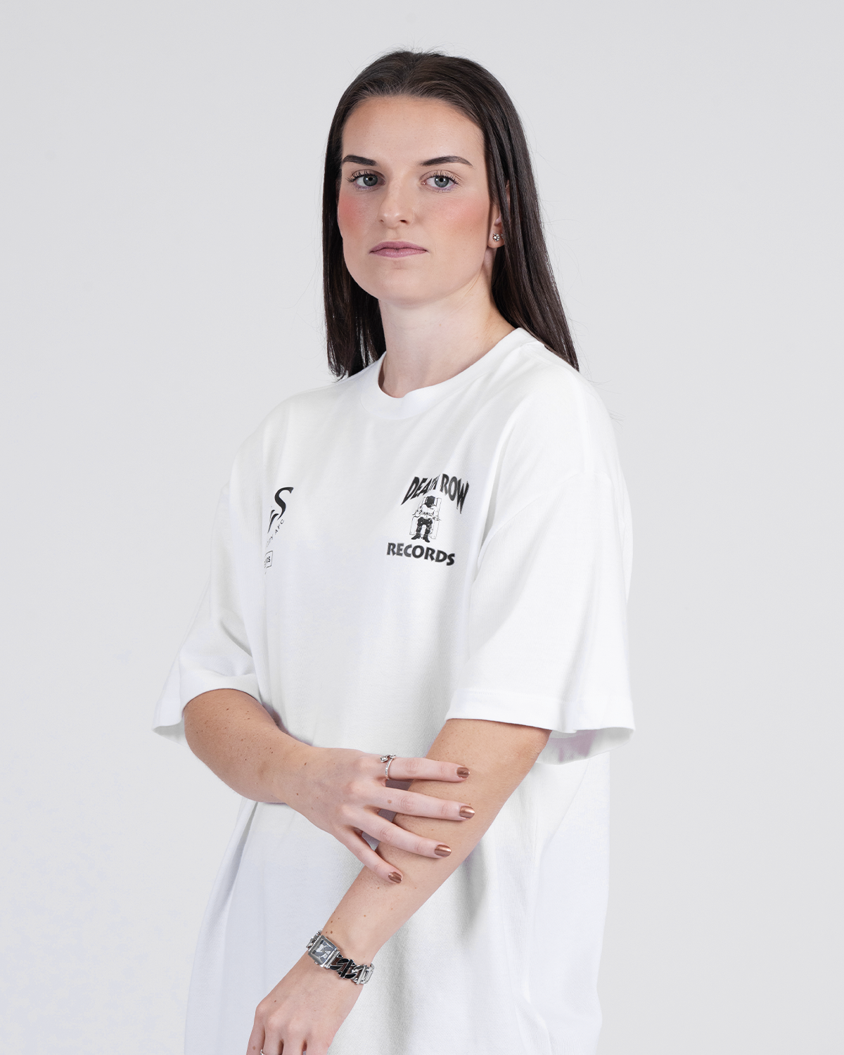 Legends x Death Row Oversized T-Shirt - White