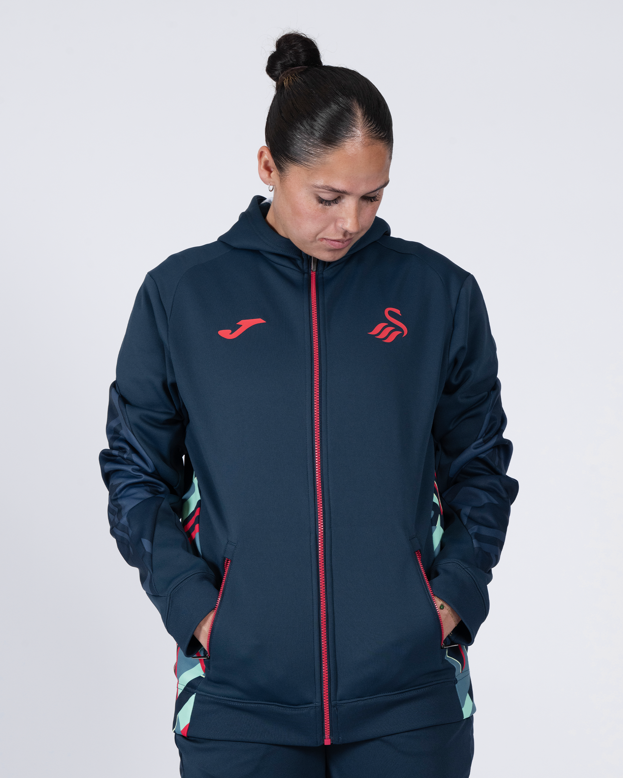 Adult Training Full Zip Hood 2025/26 - Navy