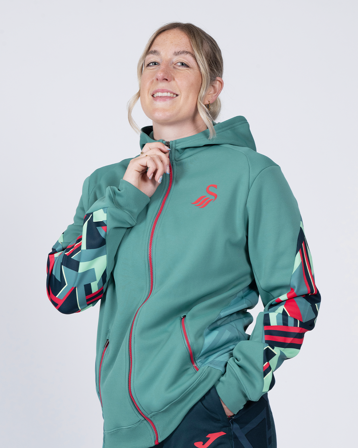 Adult Training Full Zip Hood 2025/26 - Green