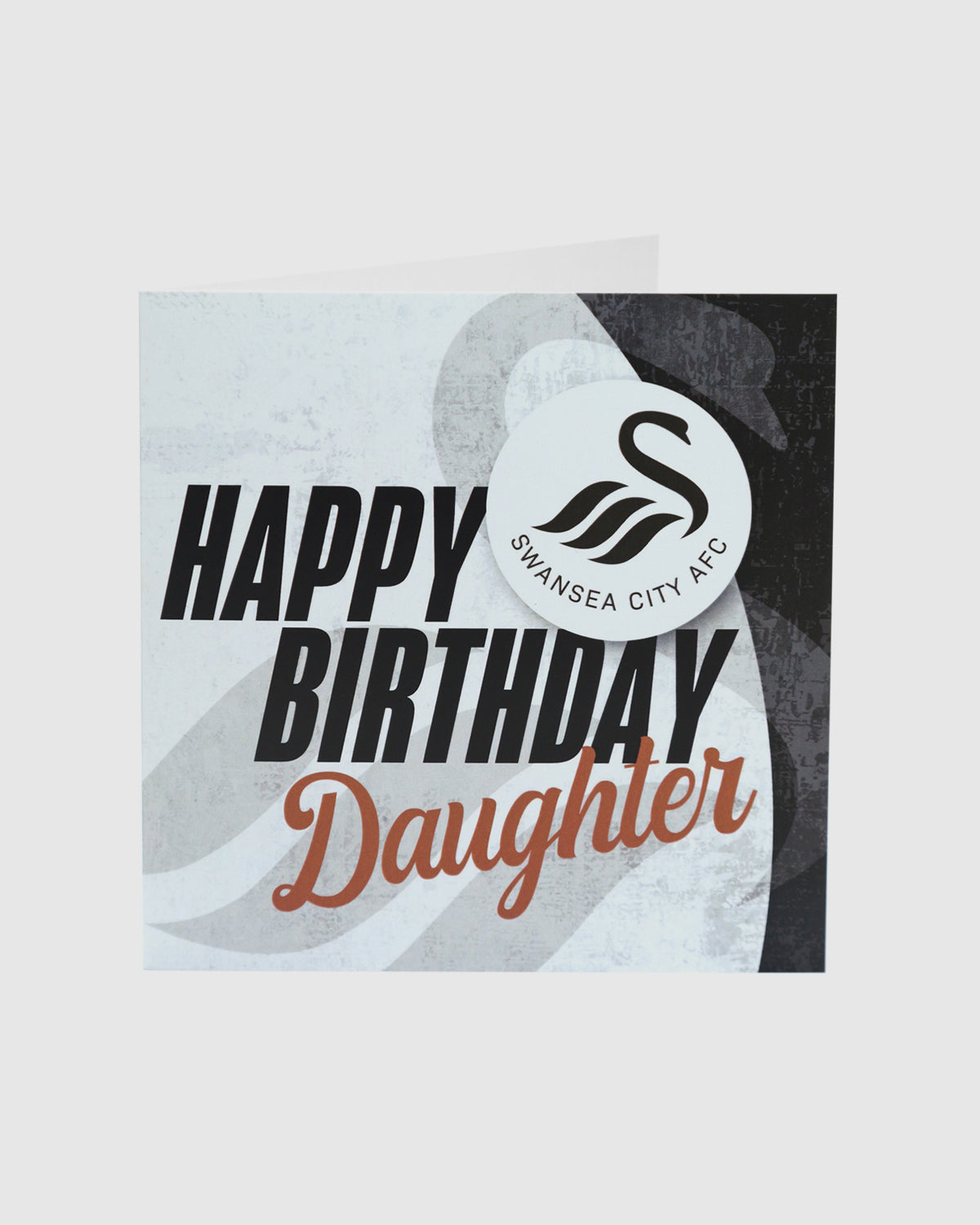 Swans Happy Birthday Daughter Card