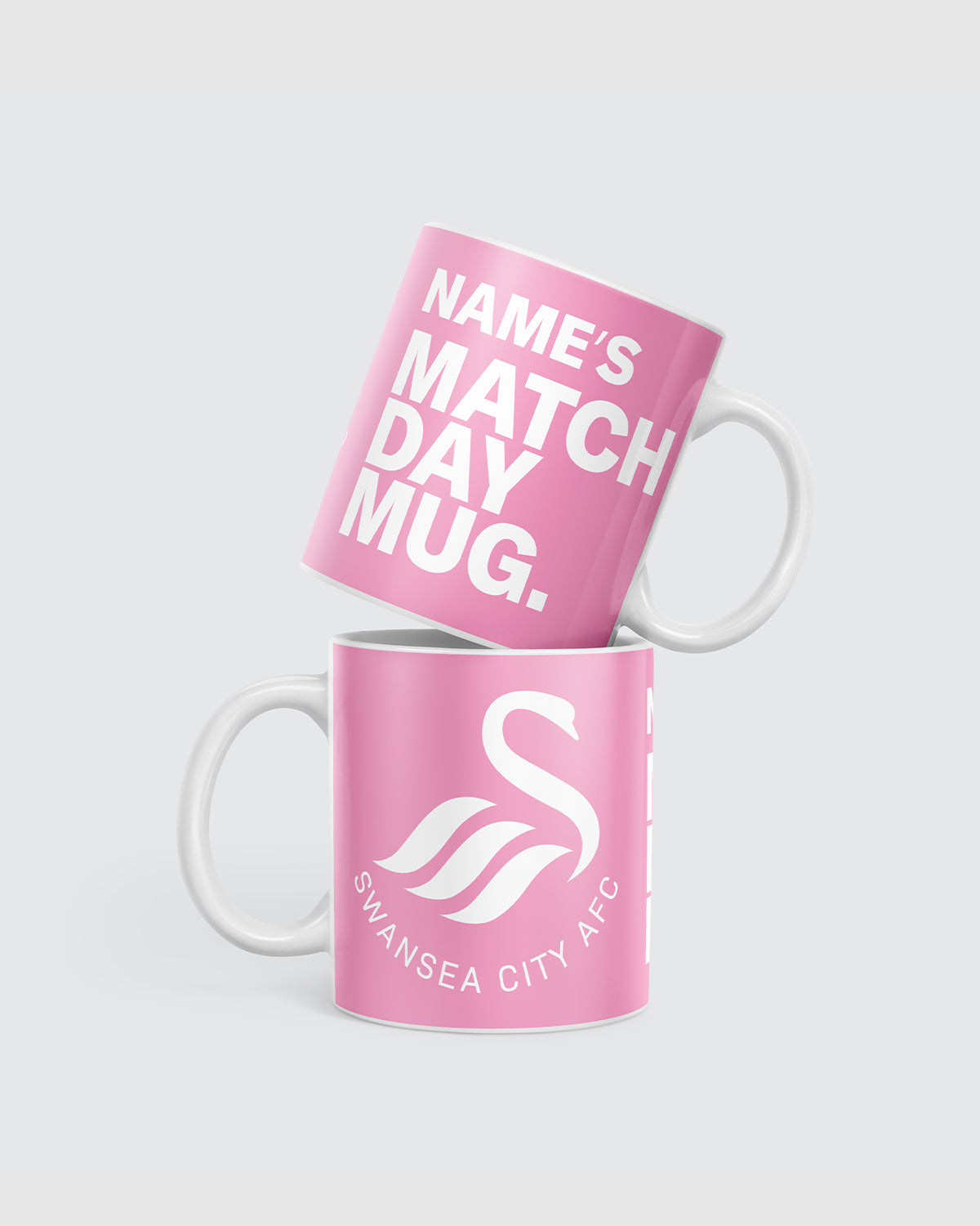 Personalised Match Day Mug - Pink