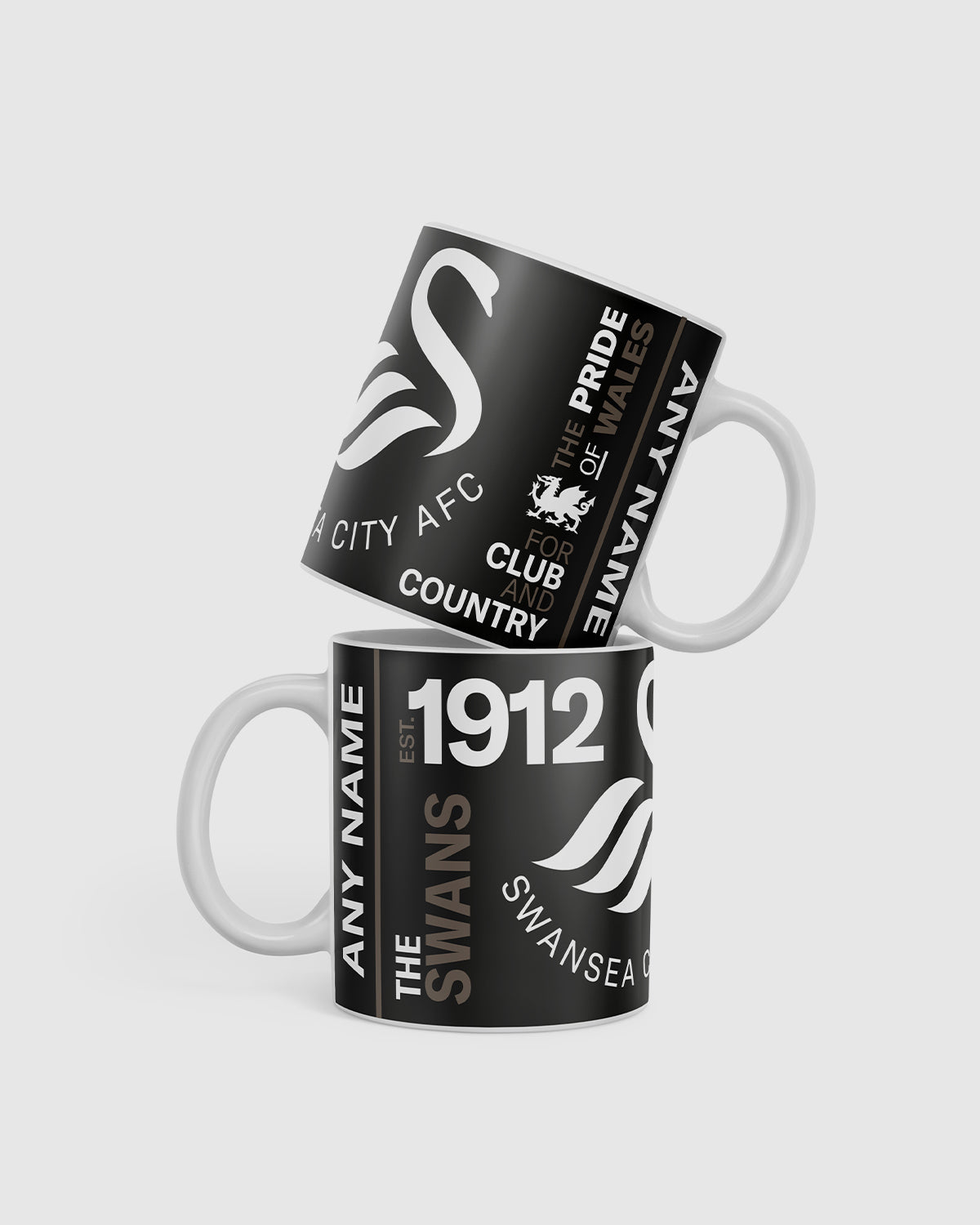 Personalised Slogans Mug - Black