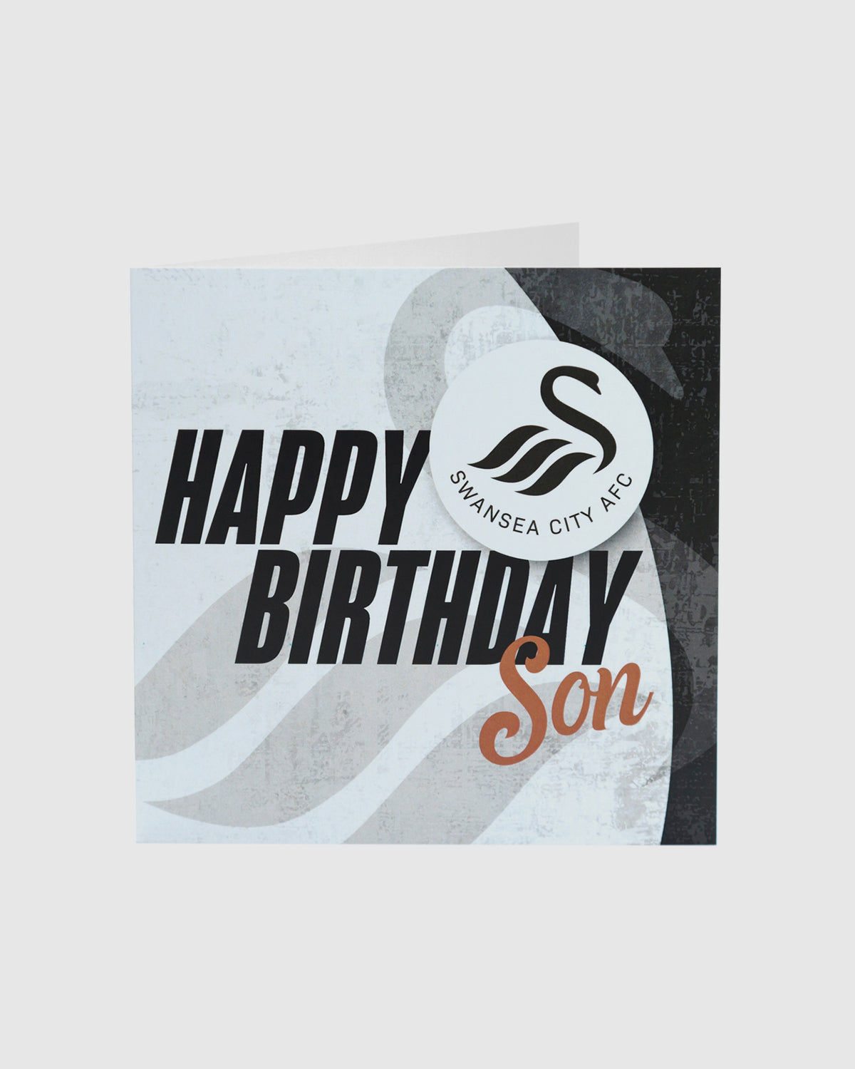 Swans Happy Birthday Son Card