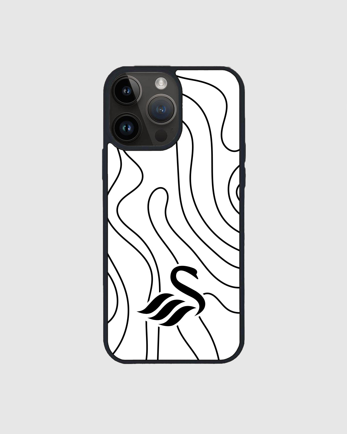 Swans Topo White Phone Case