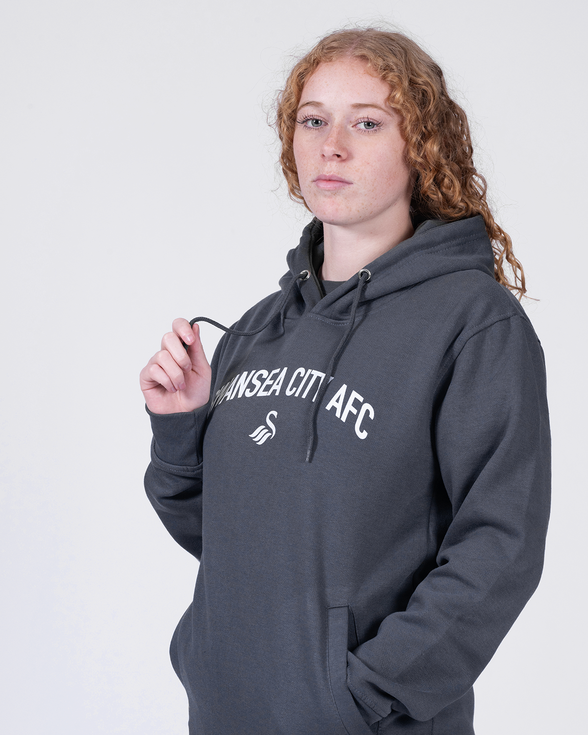 Adult Curve Hoodie - Charcoal
