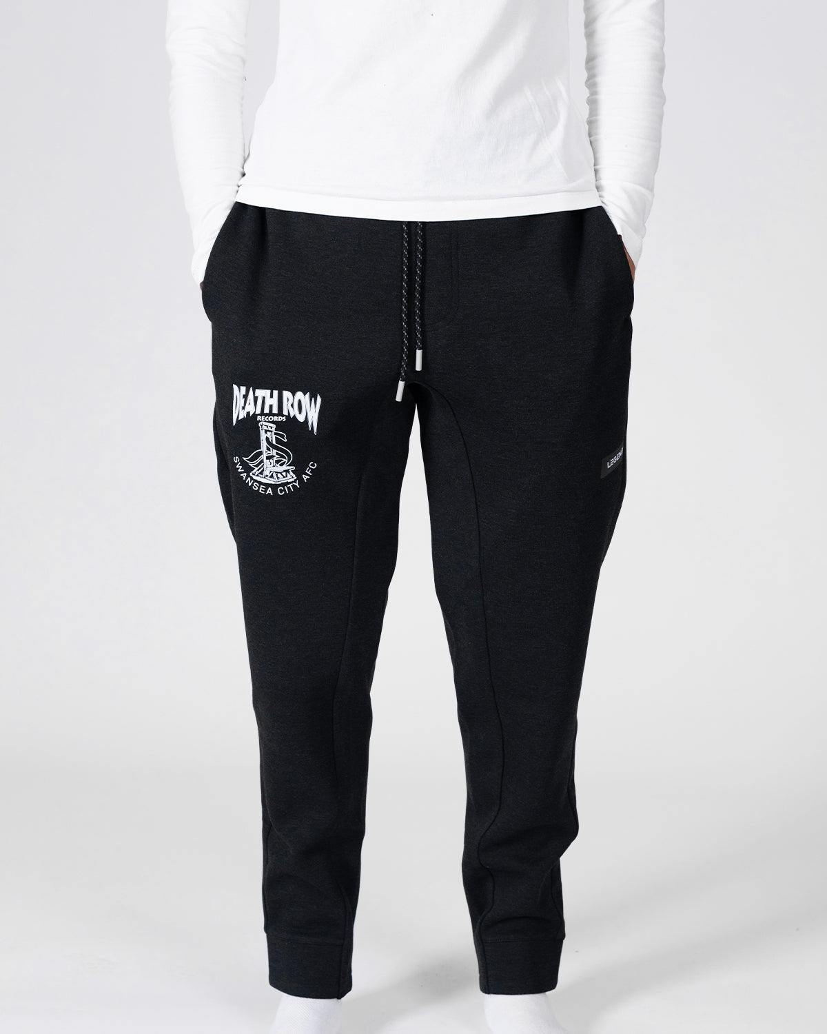 Legends X Death Row Tech Joggers - Heather Black