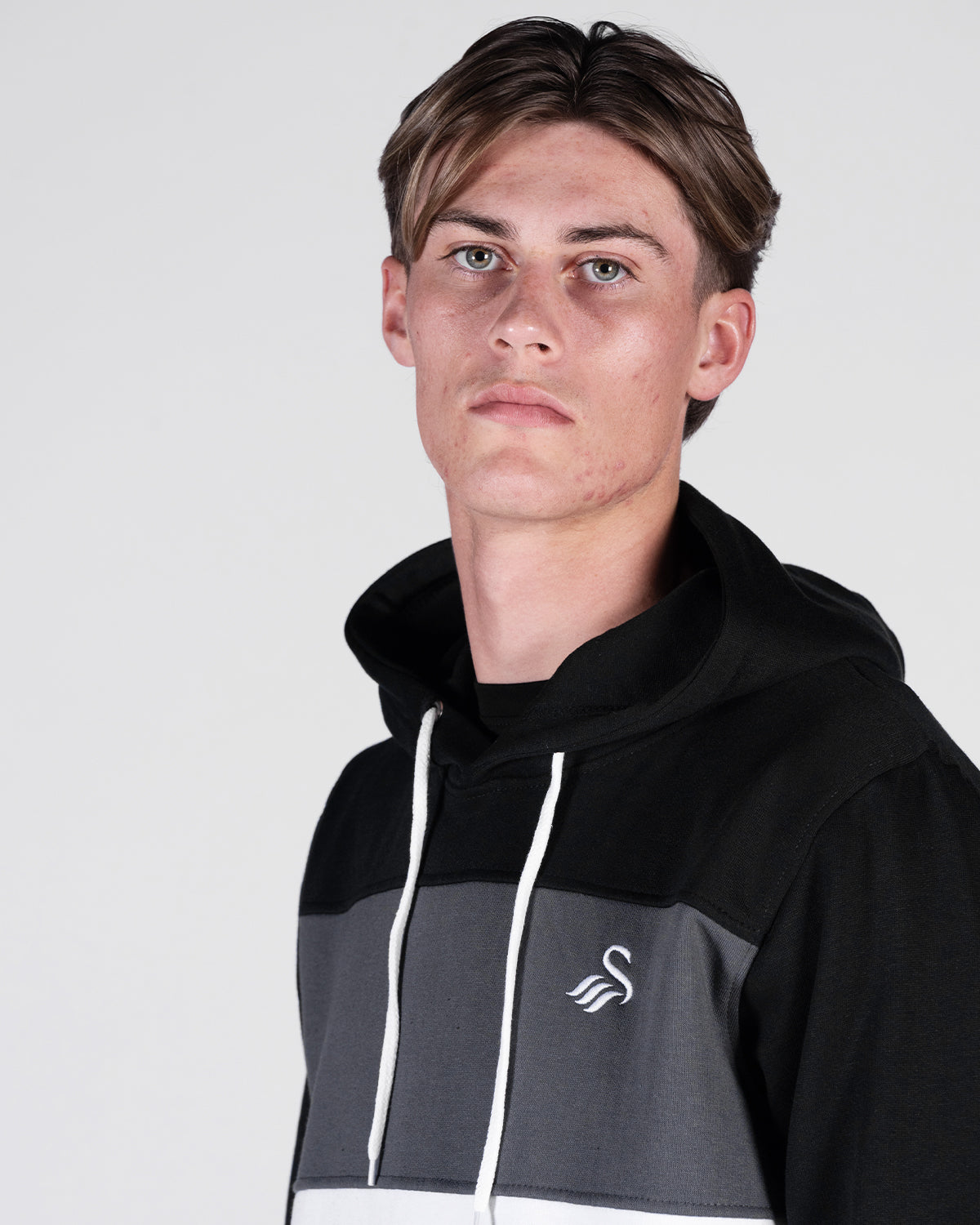 Adult Roma Hoodie - Black/Charcoal
