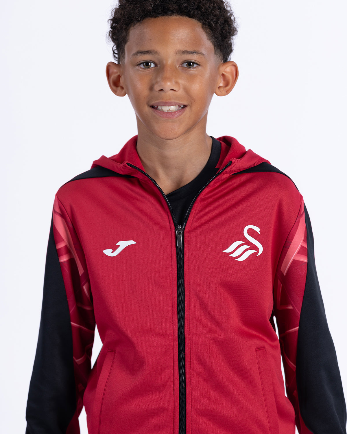 Junior Training Full Zip Hood 2026-27 - Burgundy