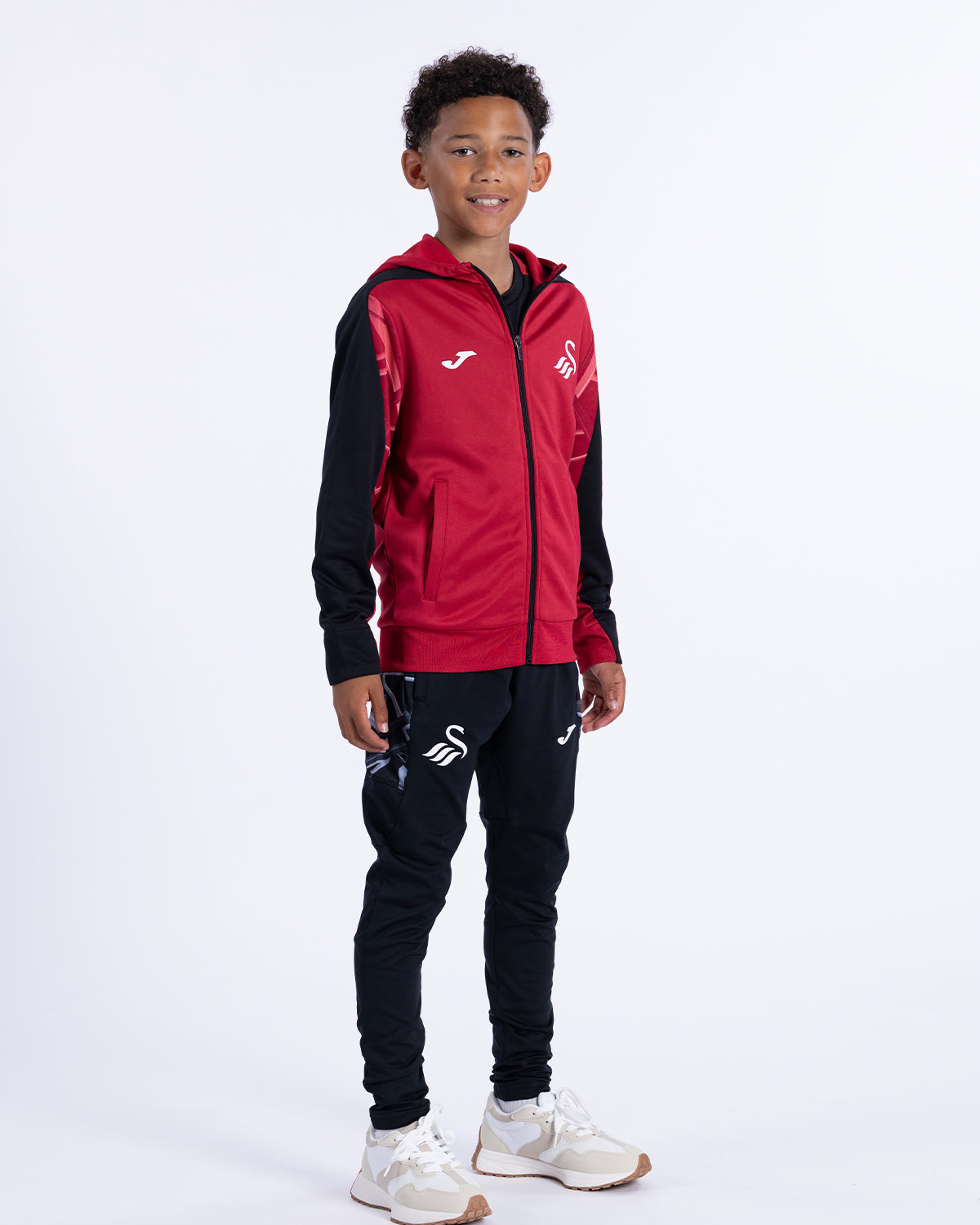 Junior Training Full Zip Hood 2026-27 - Burgundy