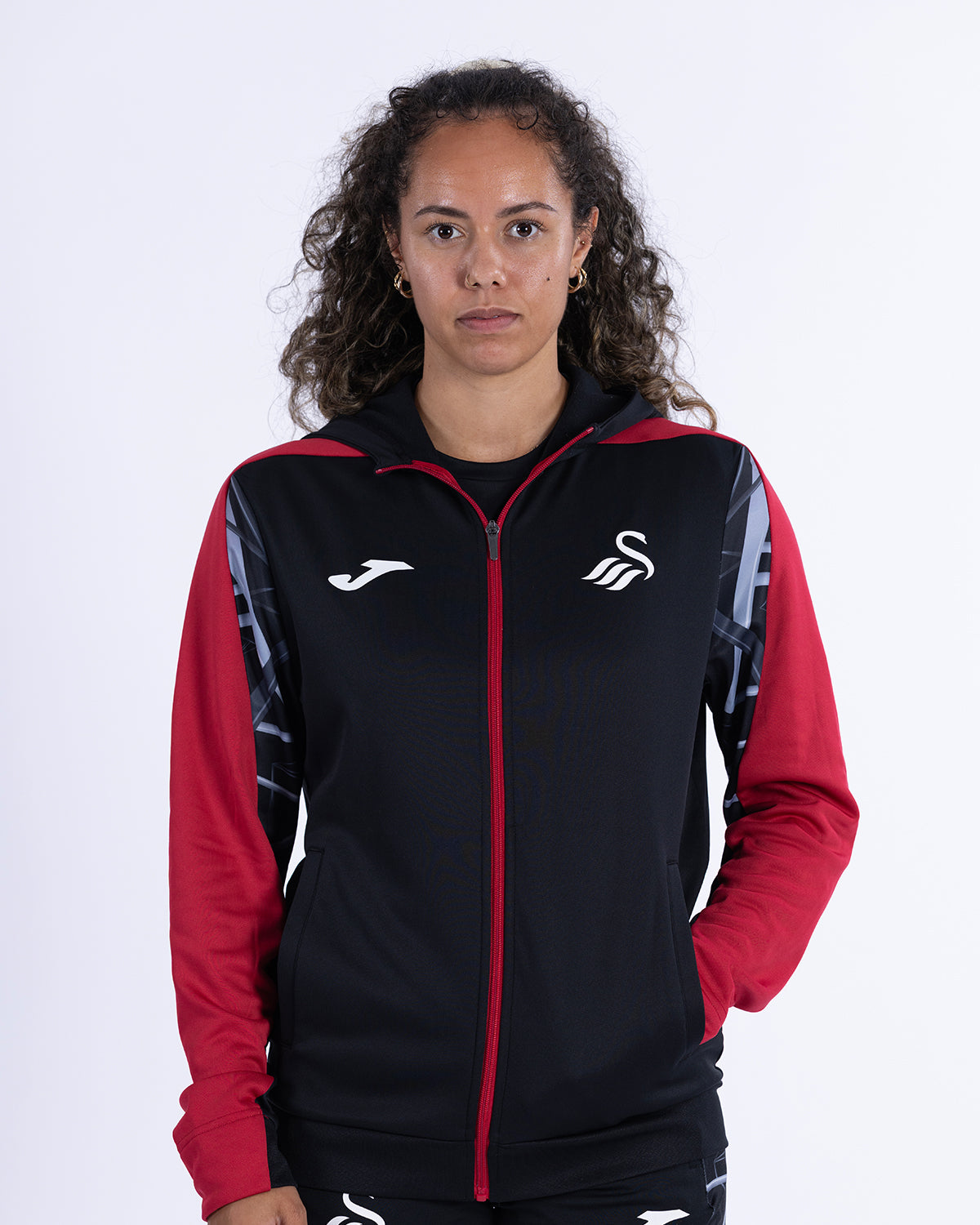 Training Full Zip Hood 2026-27 - Black