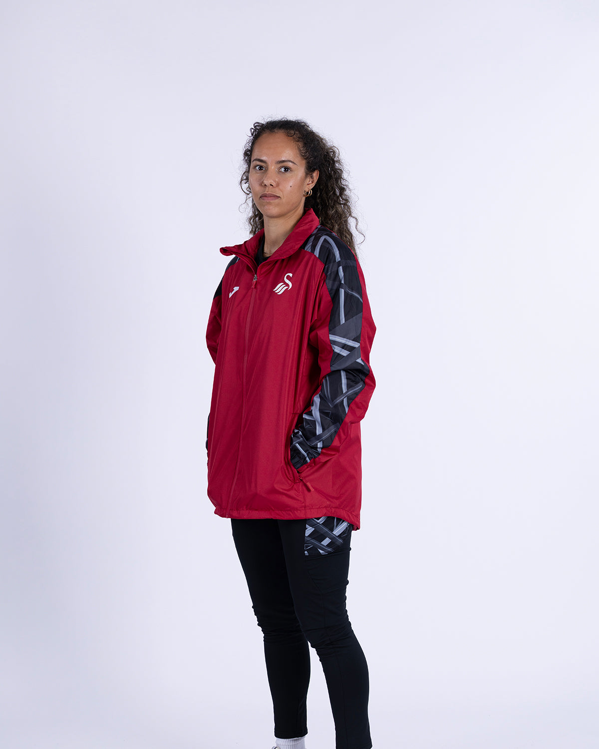 Training Rain Jacket 2026-27 - Burgundy