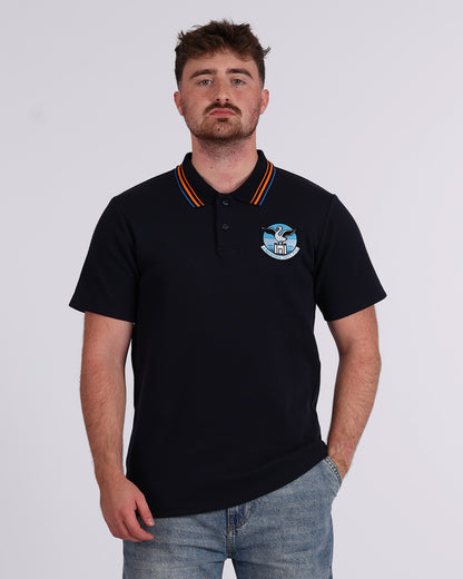 Sandfields Tipped Polo - Navy