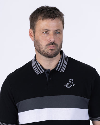 Marina Polo - Black/Charcoal