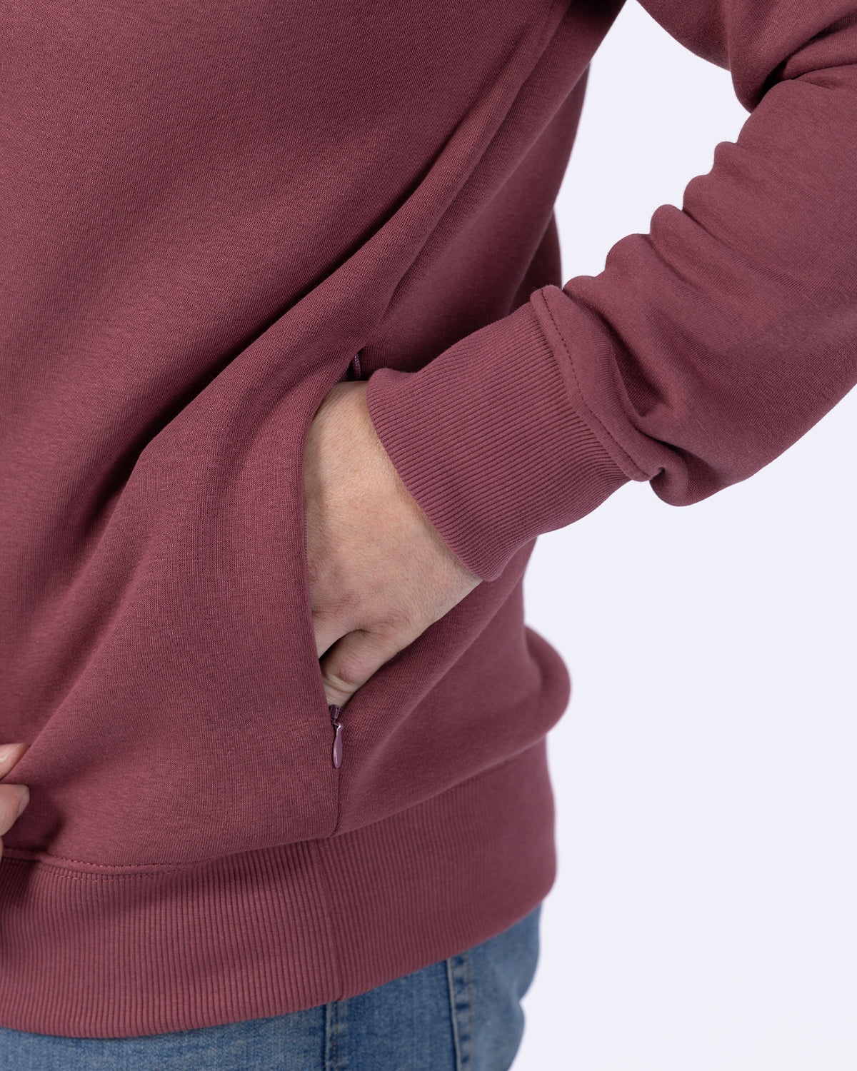 Elevate Organic Hoodie - Berry