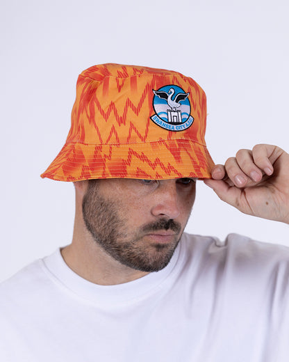 Adult Retro Bucket Hat - Orange