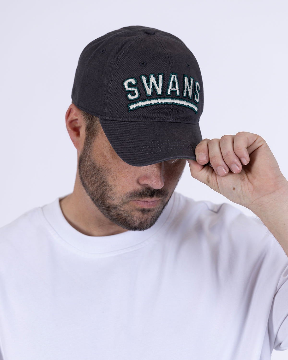 Swans Washed Cap