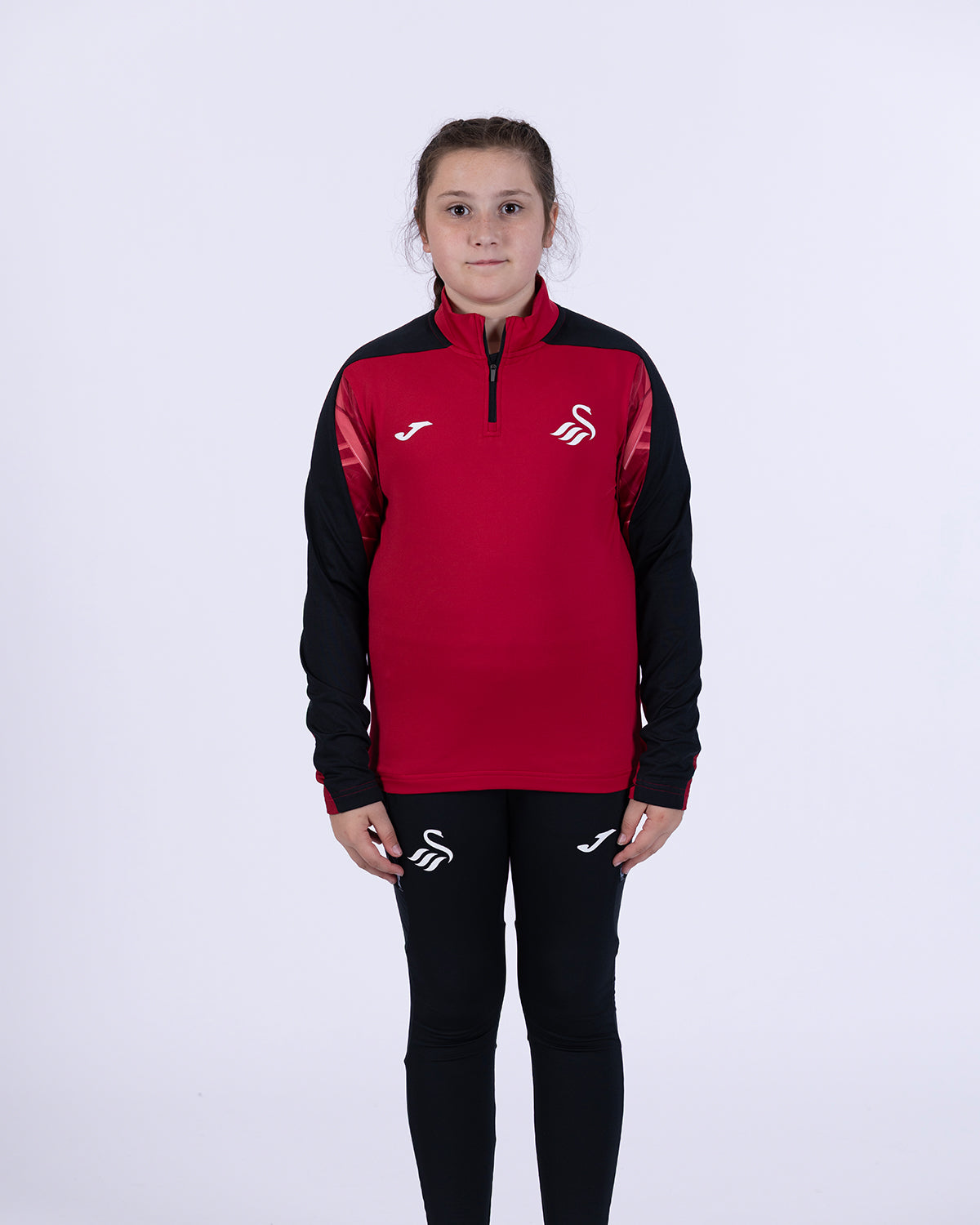 Junior Training 1/4 Zip 2026-27 - Burgundy