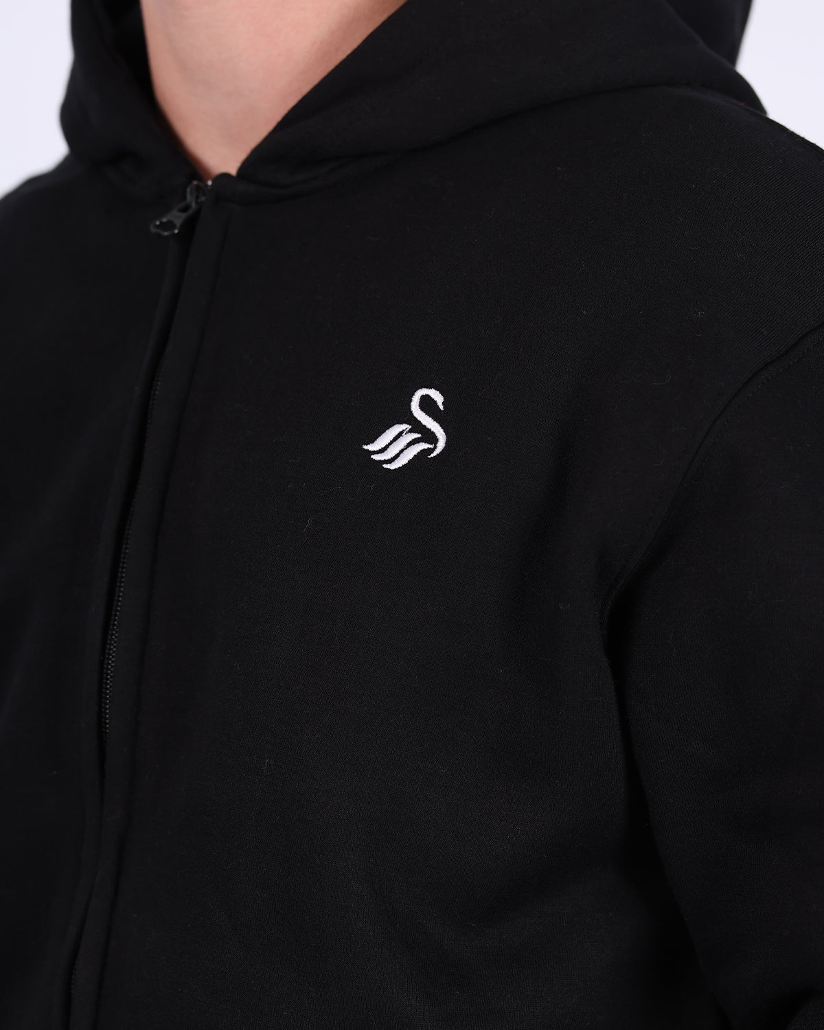 Essentials Full Zip Hoodie - Black
