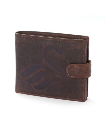Hunter Brown Leather Wallet