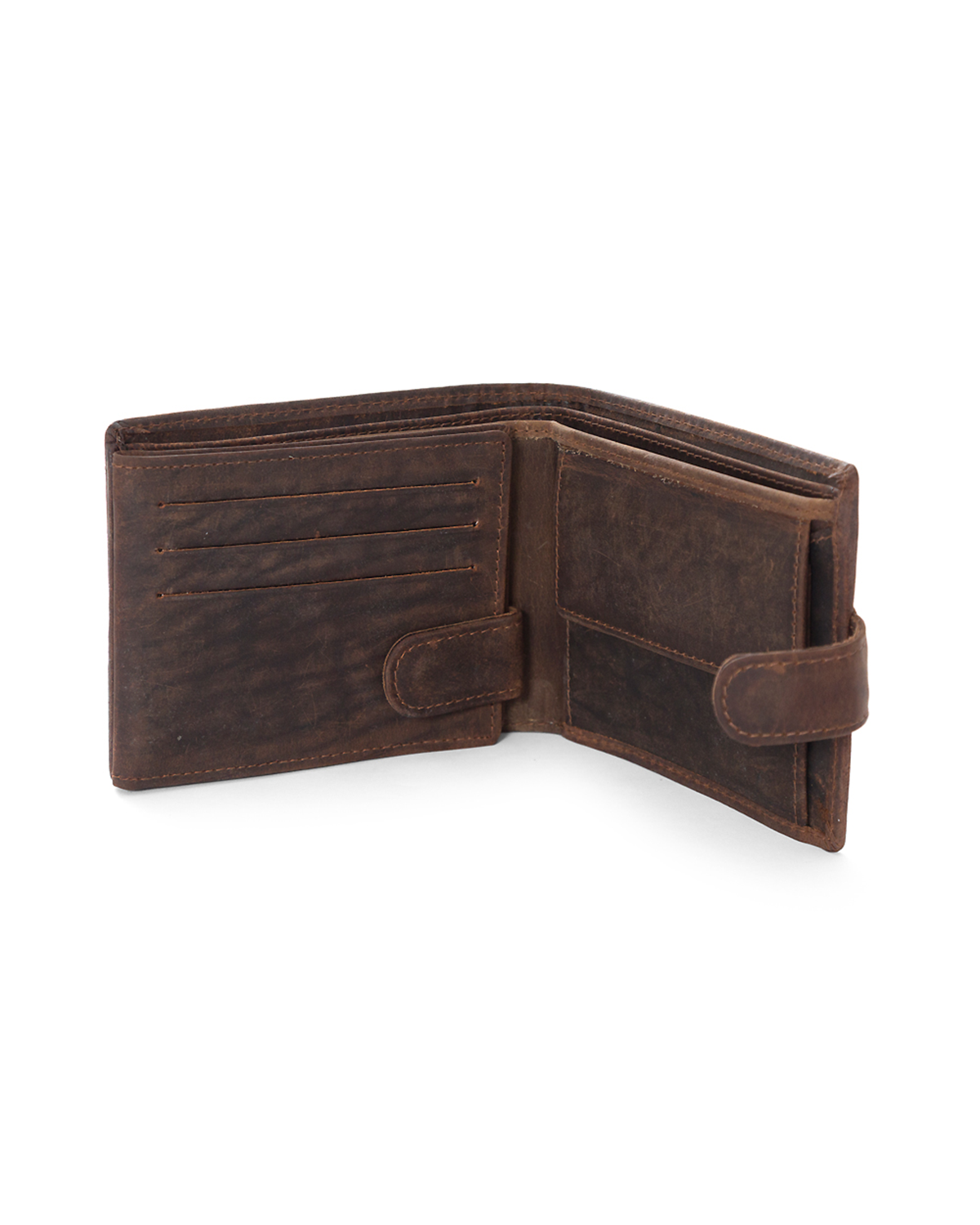 Hunter Brown Leather Wallet