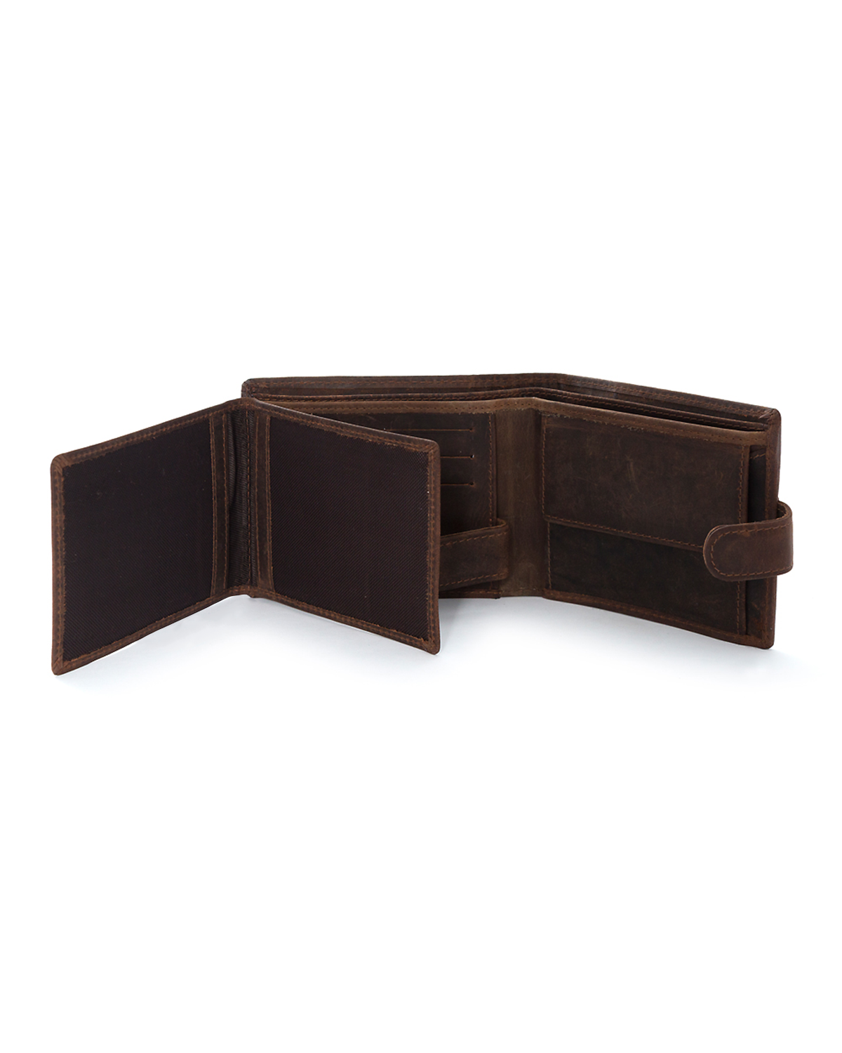 Hunter Brown Leather Wallet