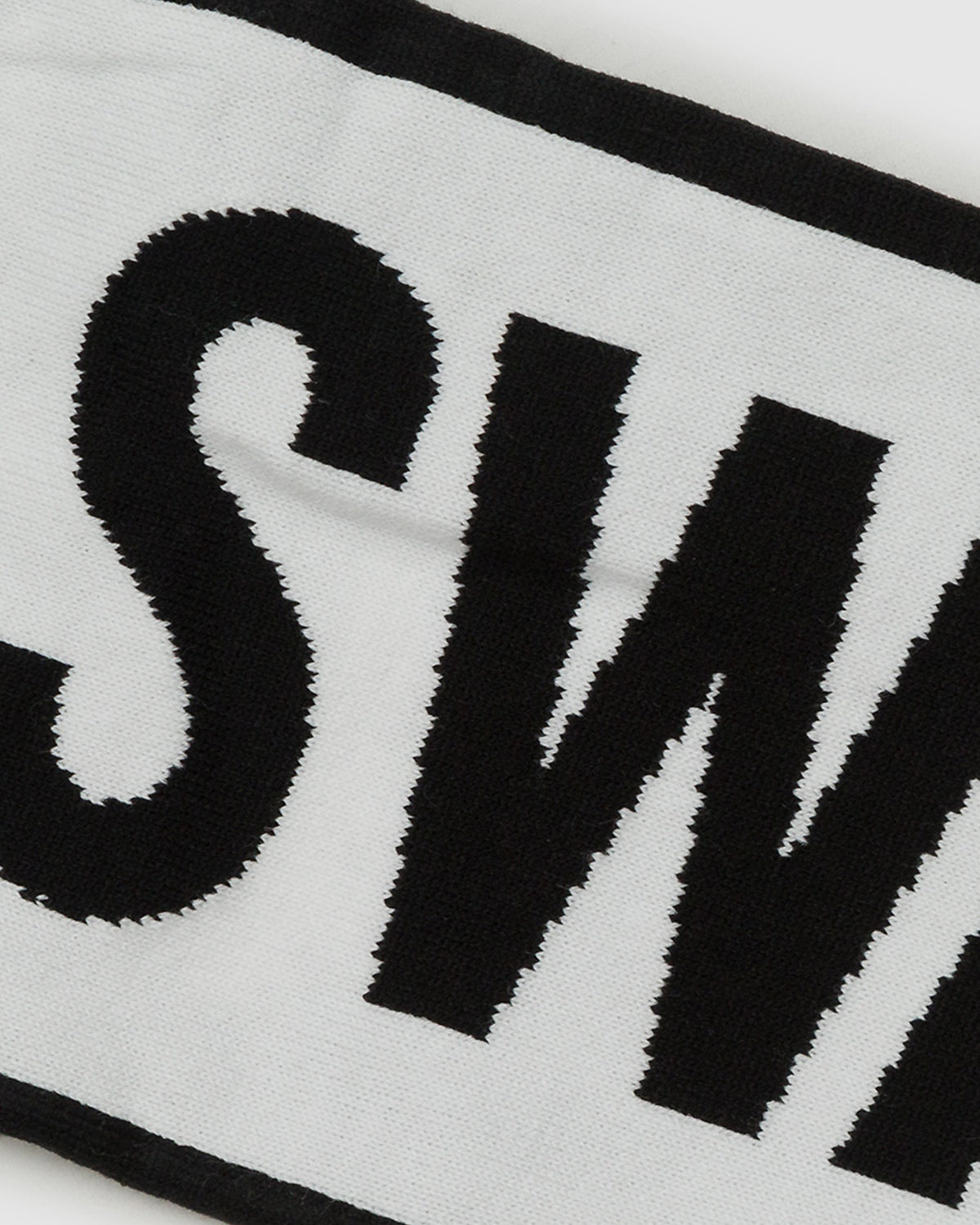 Swansea City Block Scarf