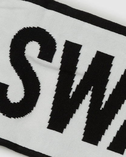 Swansea City Block Scarf