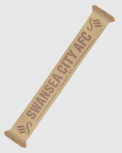 Swansea City Scarf - Stone