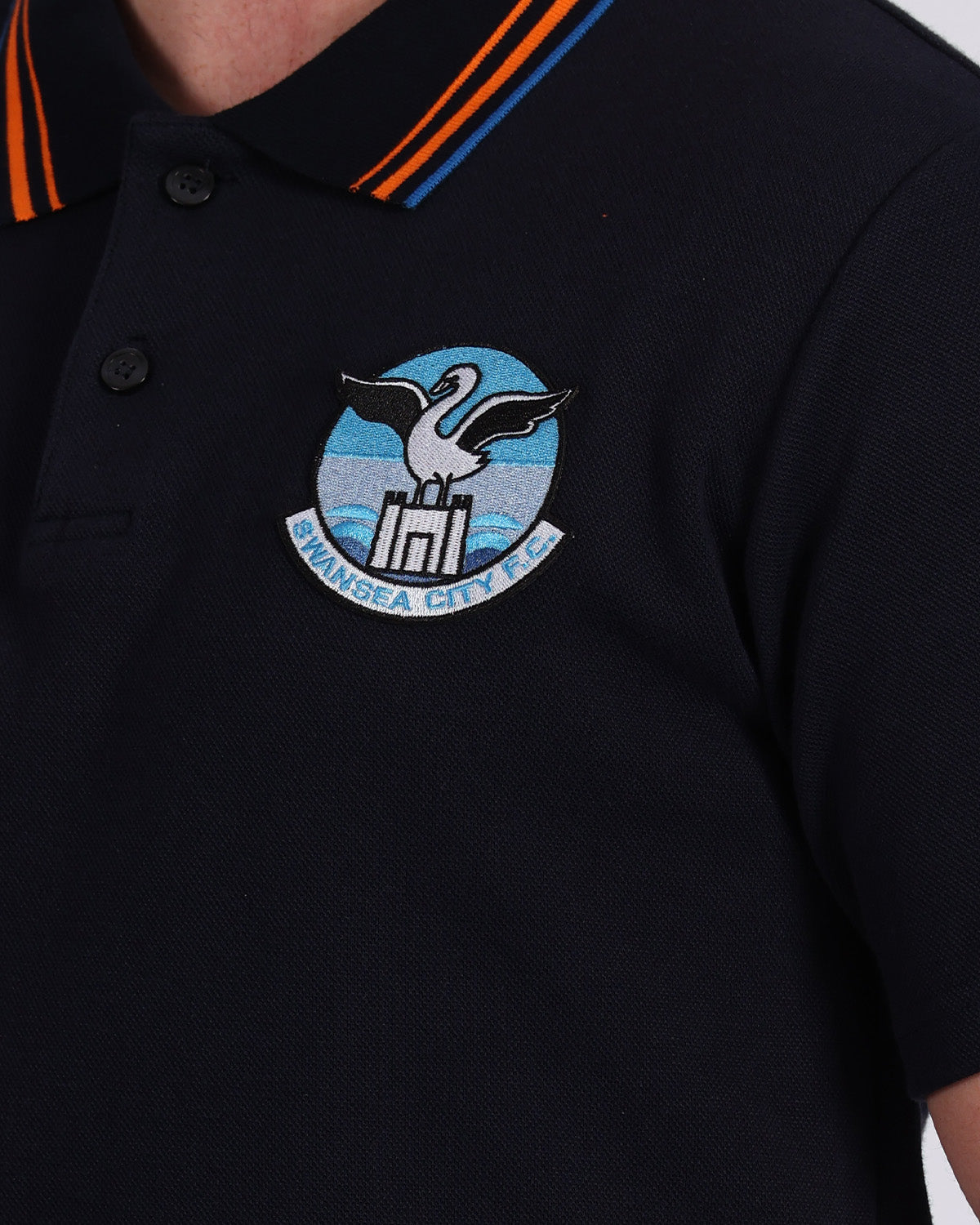 Sandfields Tipped Polo - Navy