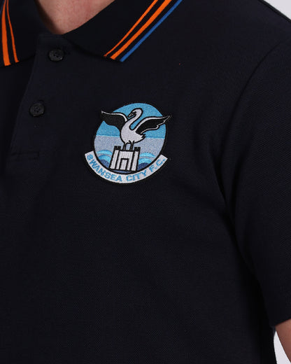 Sandfields Tipped Polo - Navy