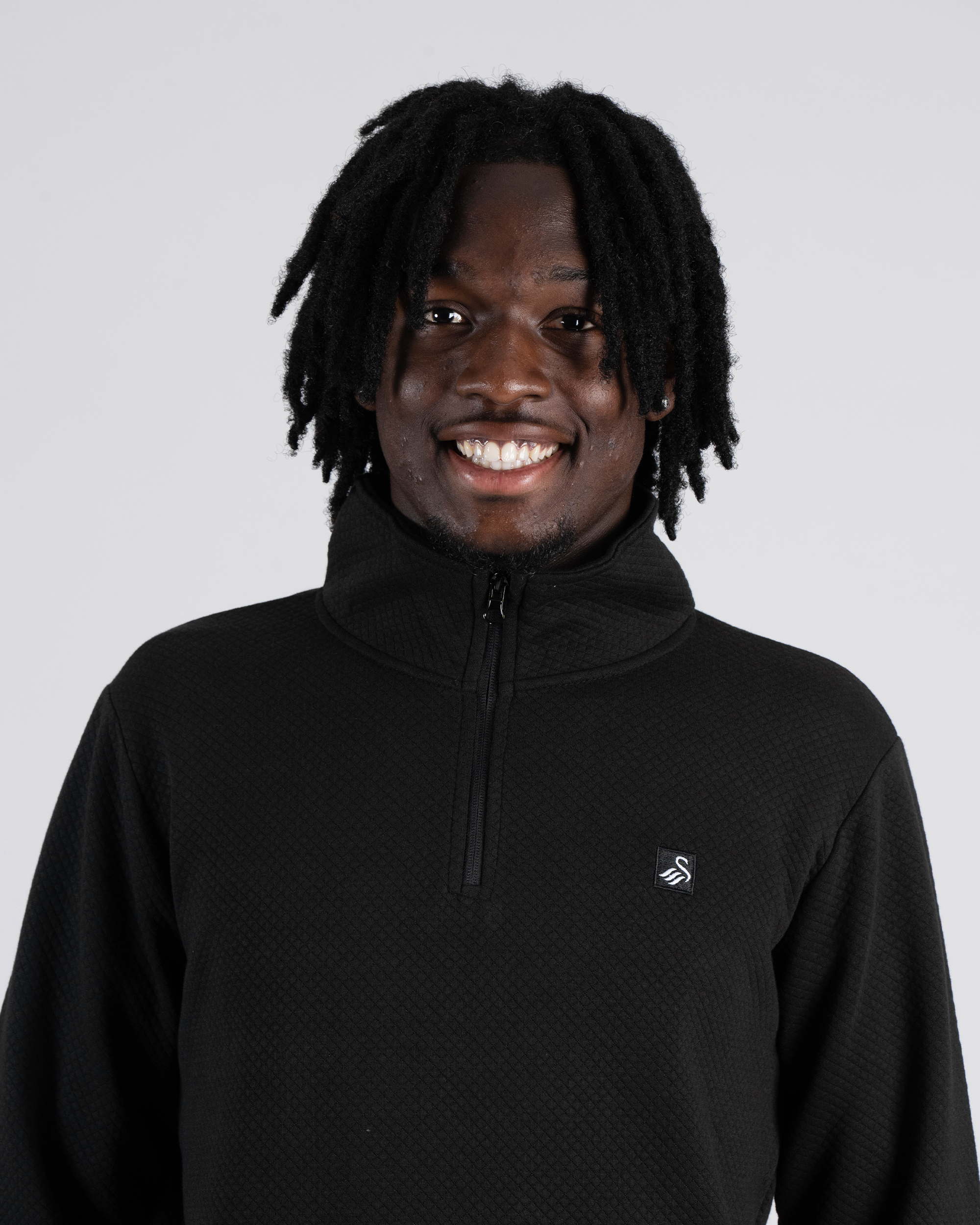 Adult Woodlake 1/4 Zip - Black