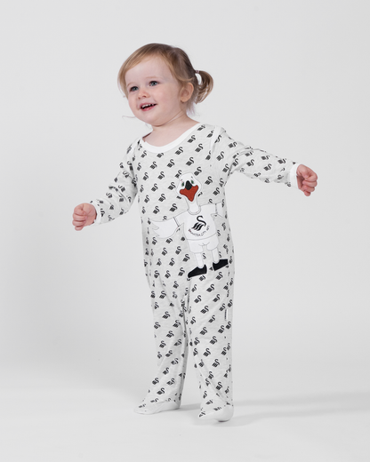 Sleepsuits 2 Pack - Grey