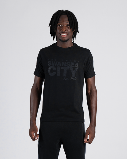 Adult Blackout T-Shirt - Black