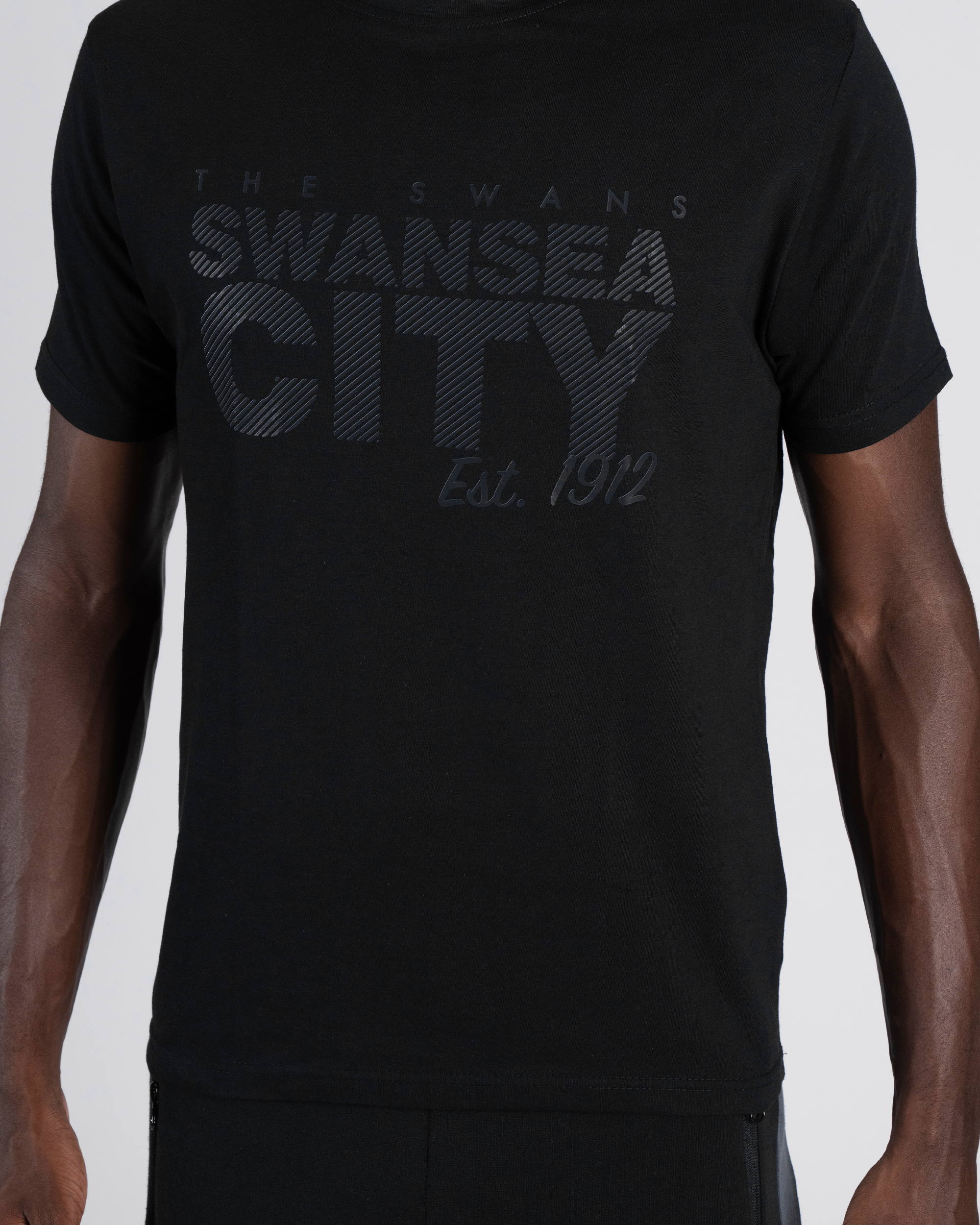Adult Blackout T-Shirt - Black