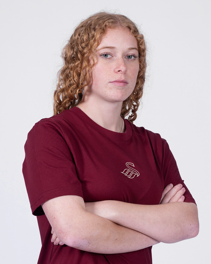 Womens Supply Co. Oversized T-Shirt - Burgundy