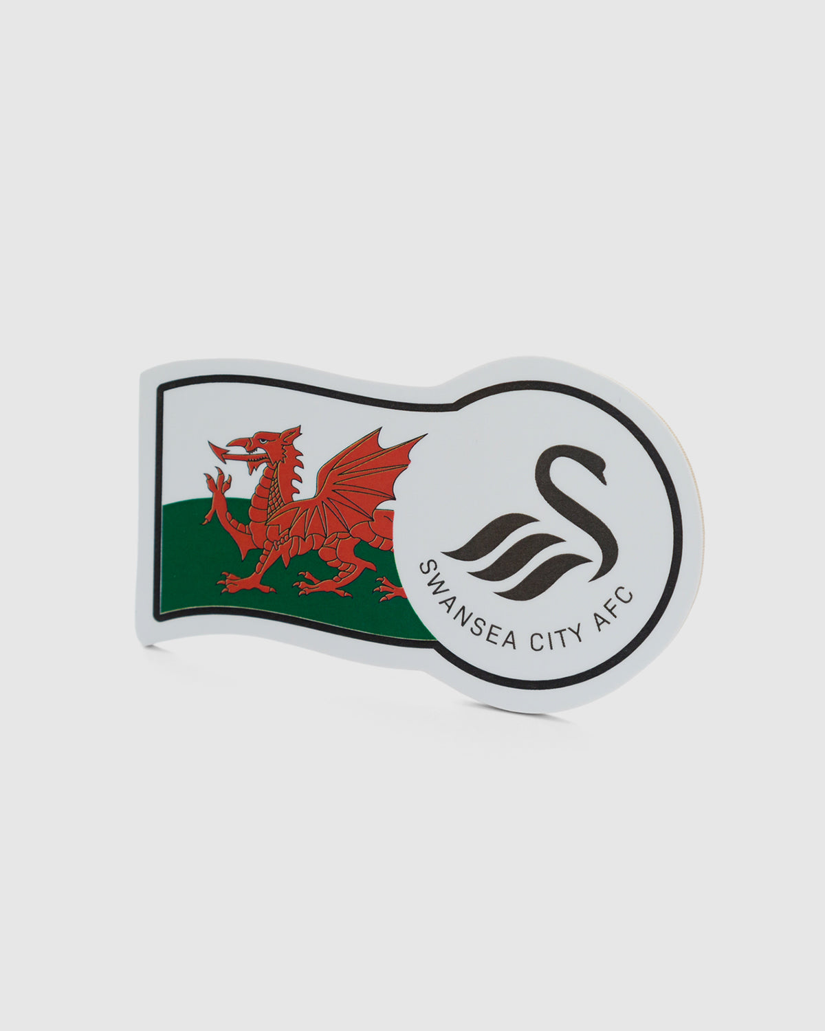 Welsh Flag Wooden Fridge Magnet