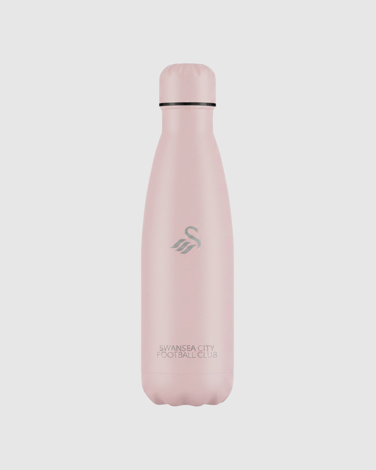 Crest Text Water Bottle - Pink